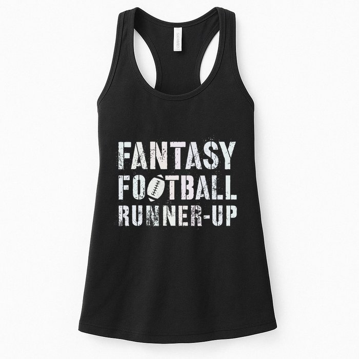 Drafting Fantasy Football Runner Up Goddess Newbie Commish Womens Tank Top