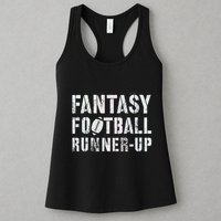 Drafting Fantasy Football Runner Up Goddess Newbie Commish Womens Tank Top