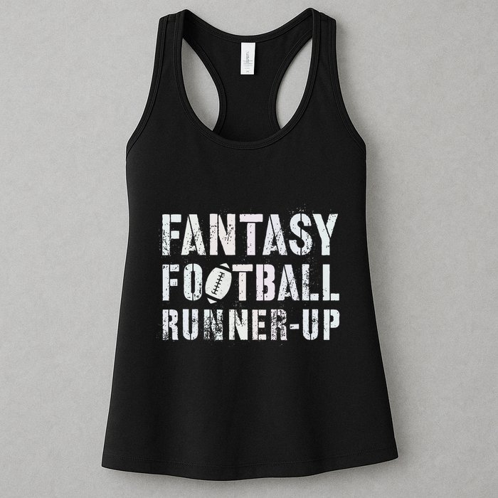Drafting Fantasy Football Runner Up Goddess Newbie Commish Womens Tank Top