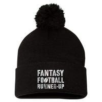 Drafting Fantasy Football Runner Up Goddess Newbie Commish Pom Pom 12in Knit Beanie