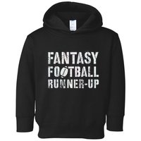 Drafting Fantasy Football Runner Up Goddess Newbie Commish Toddler Hoodie