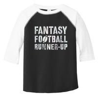 Drafting Fantasy Football Runner Up Goddess Newbie Commish Toddler Fine Jersey T-Shirt