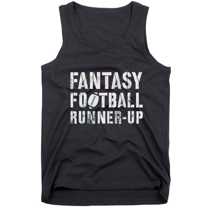 Drafting Fantasy Football Runner Up Goddess Newbie Commish Tank Top