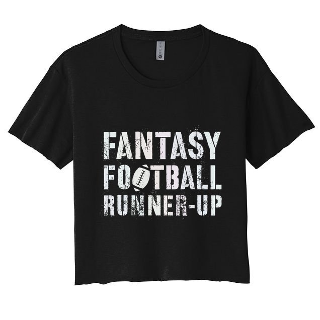 Drafting Fantasy Football Runner Up Goddess Newbie Commish Crop Top