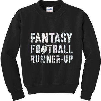 Drafting Fantasy Football Runner Up Goddess Newbie Commish Kids Sweatshirt