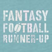 Drafting Fantasy Football Runner Up Goddess Newbie Commish Sueded Cloud Jersey T-Shirt