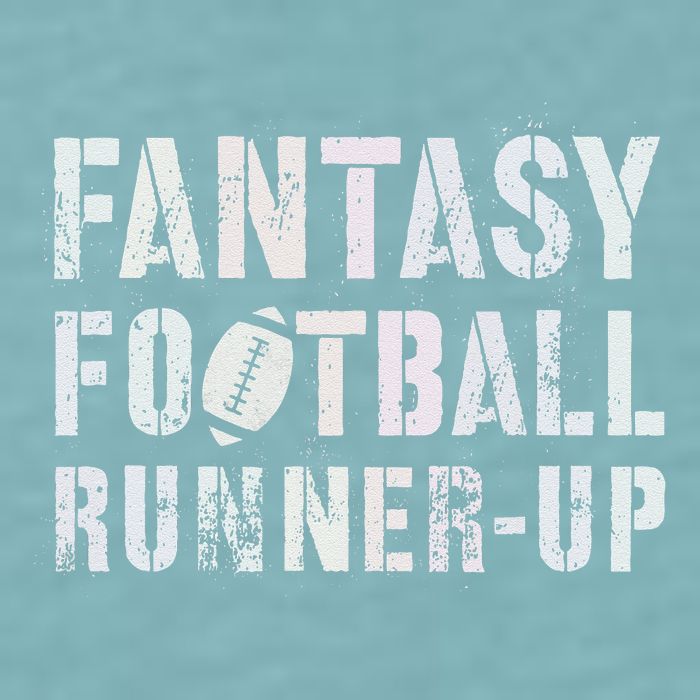 Drafting Fantasy Football Runner Up Goddess Newbie Commish Sueded Cloud Jersey T-Shirt