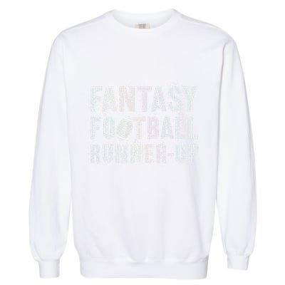Drafting Fantasy Football Runner Up Goddess Newbie Commish Garment-Dyed Sweatshirt
