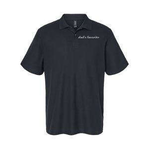 DadS Favorite Funny Favorite Child Family Softstyle Adult Sport Polo