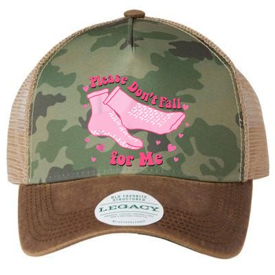 Dont Fall For Me Valentines Day Non Slip Socks Nurse Pct Cna Legacy Tie Dye Trucker Hat