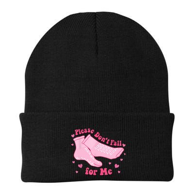 Dont Fall For Me Valentines Day Non Slip Socks Nurse Pct Cna Beanie