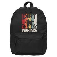 Dirt Fishing Funny Beach Treasure Detecting Metal Detector 16 in Basic Backpack