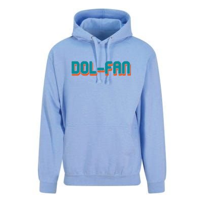 Dol Fan Football Gift For Miami Fan Unisex Surf Hoodie