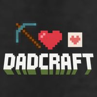 Dadcraft Funny Father's Day Gamer Gift 7 Panel Mesh Trucker Snapback Hat