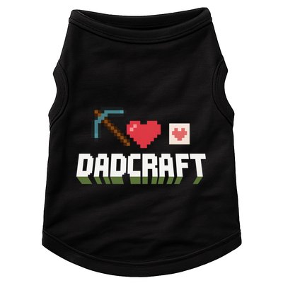 Dadcraft Funny Father's Day Gamer Gift Doggie Tank