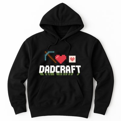 Dadcraft Funny Father's Day Gamer Gift Hoodie