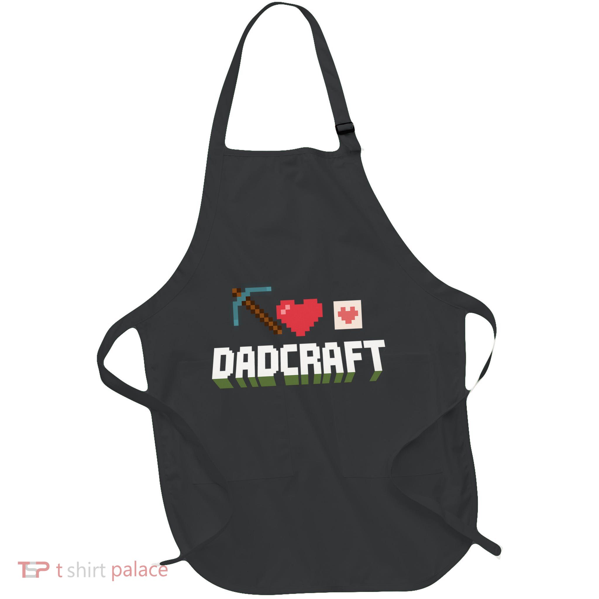Dadcraft Funny Father's Day Gamer Gift Apron