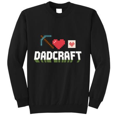 Dadcraft Funny Father's Day Gamer Gift Sweatshirt