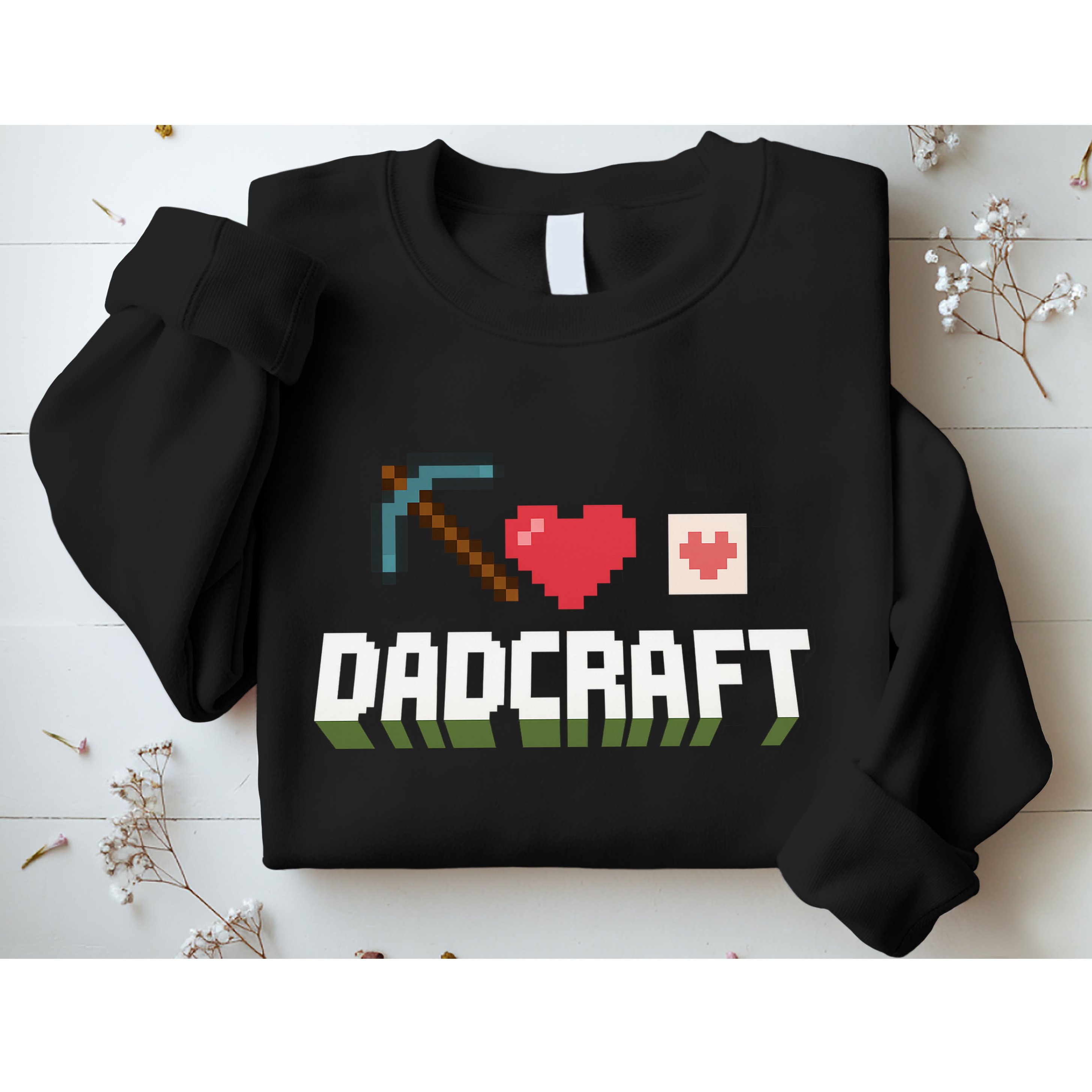 Dadcraft Funny Father's Day Gamer Gift Sweatshirt