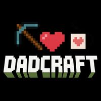 Dadcraft Funny Father's Day Gamer Gift Backpack