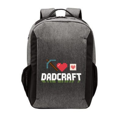 Dadcraft Funny Father's Day Gamer Gift Vector Backpack