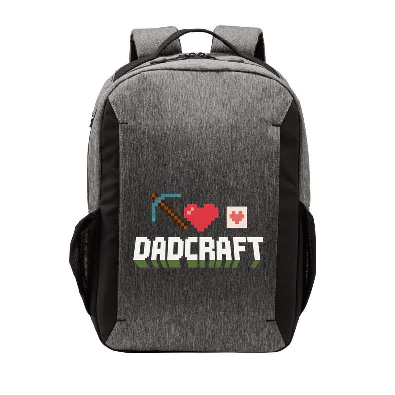 Dadcraft Funny Father's Day Gamer Gift Vector Backpack