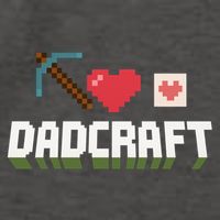 Dadcraft Funny Father's Day Gamer Gift Vector Backpack