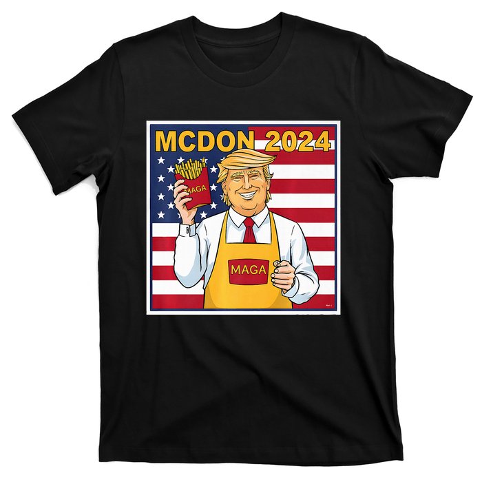 Donalds Famous French Fries Trump Fry Cooking Fries Outfit Premium T-Shirt