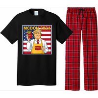 Donalds Famous French Fries Trump Fry Cooking Fries Outfit Premium Pajama Set