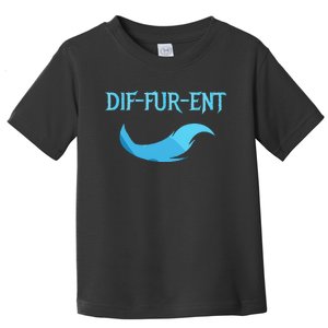 Diffurent Furry Fandom Furries Fan Designs Toddler T-Shirt