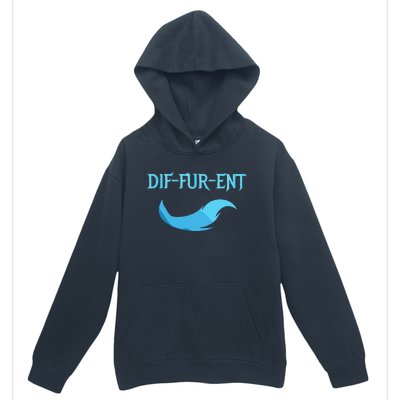 Diffurent Furry Fandom Furries Fan Designs Urban Pullover Hoodie