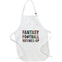 Drafting Fantasy Football Runner Up Geek Newbie Commish Full-Length Apron With Pockets