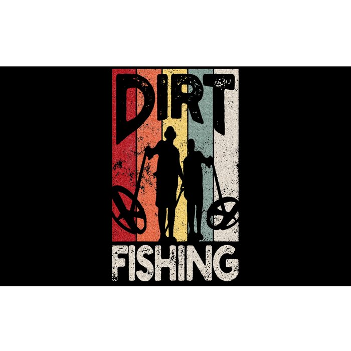 Dirt Fishing Funny Beach Treasure Detecting Metal Detector Bumper Sticker