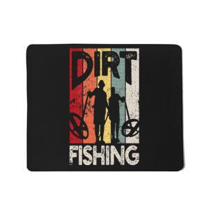 Dirt Fishing Funny Beach Treasure Detecting Metal Detector Mousepad