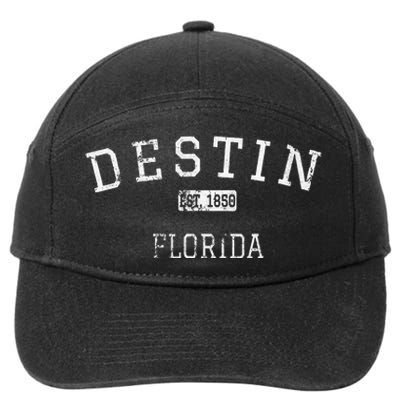 Destin Florida Fl 7-Panel Snapback Hat