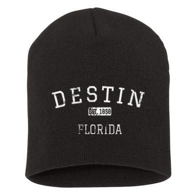 Destin Florida Fl Short Acrylic Beanie