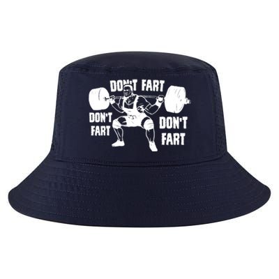 Don't Fart Funny Fitness Gym Workout Weights Squat Cool Comfort Performance Bucket Hat