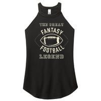 Distressed Fantasy Football Legend Women's Perfect Tri Rocker Tank