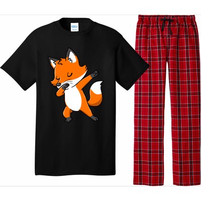 Dabbing Fox For Fox Lover Meaningful Gift Pajama Set