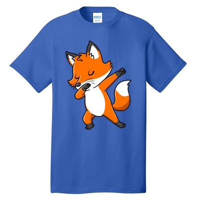 Dabbing Fox For Fox Lover Meaningful Gift Tall T-Shirt