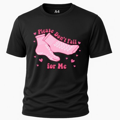 Dont Fall For Me Valentines Day Socks Pct Cna Funny Nurse Performance Shirt