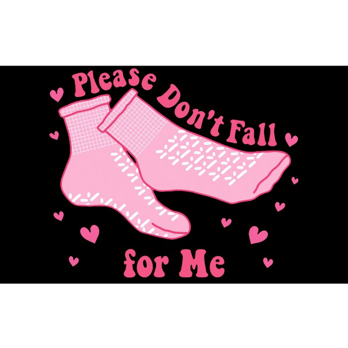 Dont Fall For Me Valentines Day Socks Pct Cna Funny Nurse Bumper Sticker