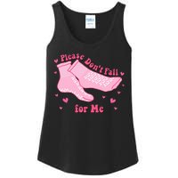 Dont Fall For Me Valentines Day Socks Pct Cna Funny Nurse Ladies Essential Tank