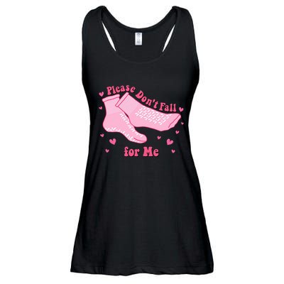 Dont Fall For Me Valentines Day Socks Pct Cna Funny Nurse Ladies Essential Flowy Tank