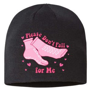 Dont Fall For Me Valentines Day Socks Pct Cna Funny Nurse Sustainable Beanie