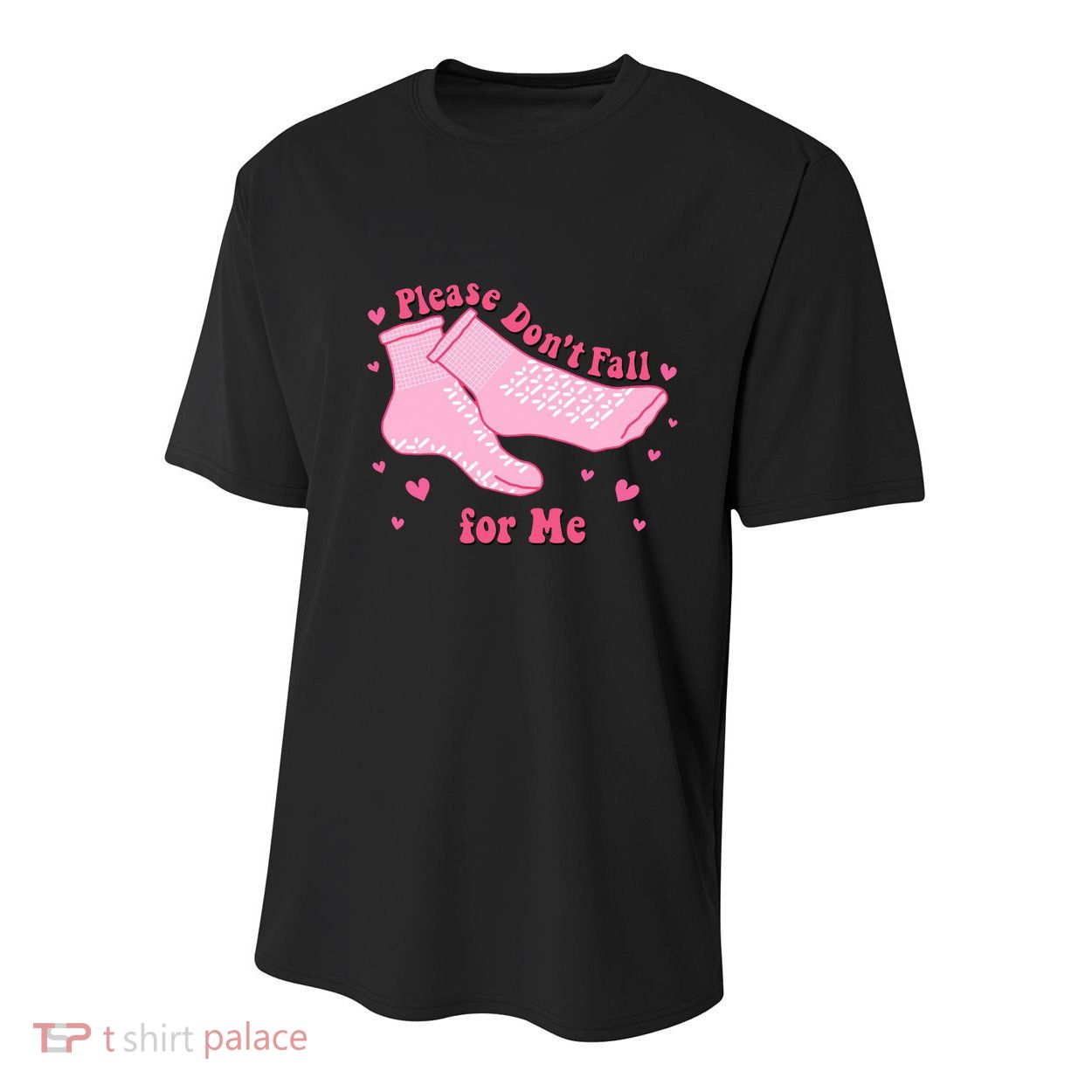 Dont Fall For Me Valentines Day Socks Pct Cna Funny Nurse Youth Performance Sprint T-Shirt