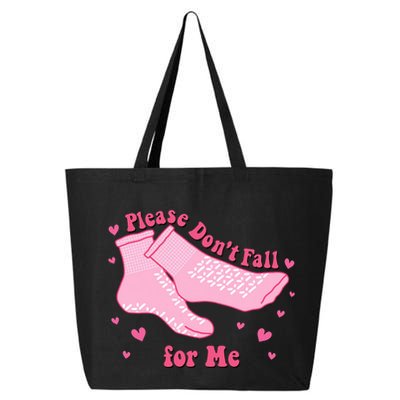 Dont Fall For Me Valentines Day Socks Pct Cna Funny Nurse 25L Jumbo Tote