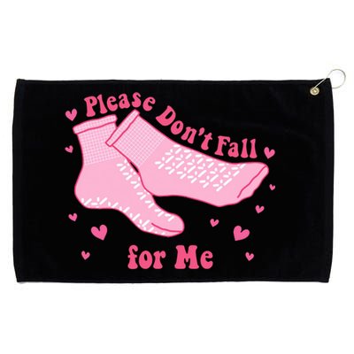 Dont Fall For Me Valentines Day Socks Pct Cna Funny Nurse Grommeted Golf Towel