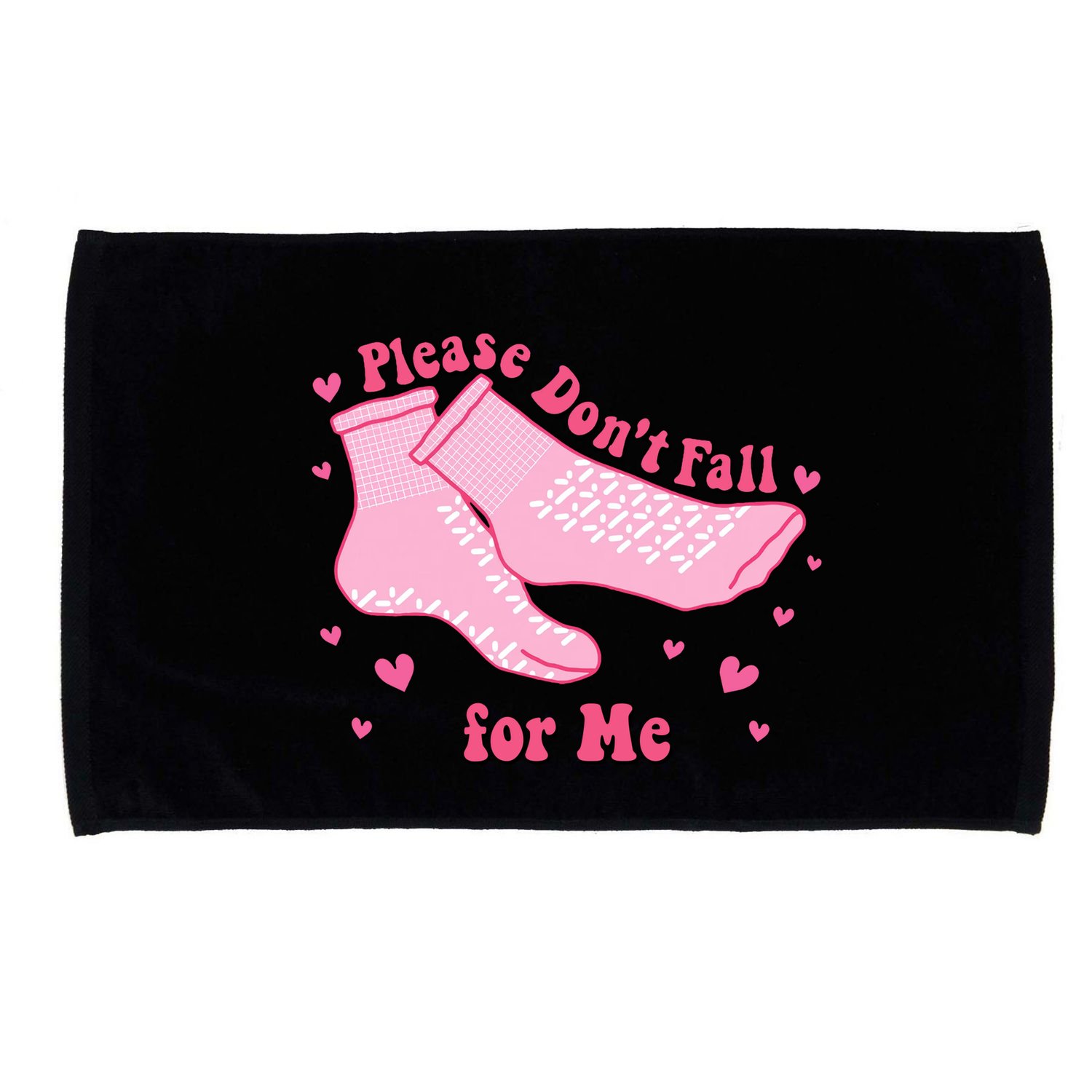 Dont Fall For Me Valentines Day Socks Pct Cna Funny Nurse Microfiber Hand Towel
