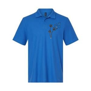 Dachshund Flower Fly Dandelion Funny Cute Dog Lover Great Gift Softstyle Adult Sport Polo